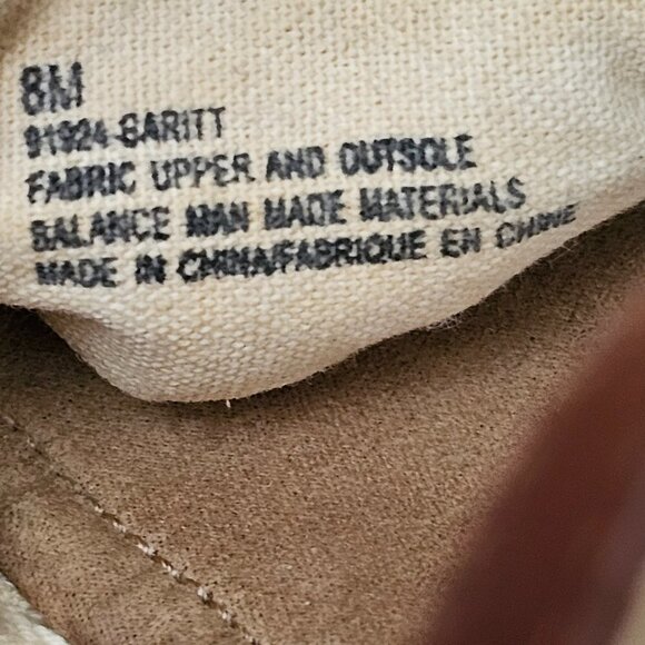 Maurices Baritt Wedge Platform Boho Crochet Sandals Brown And Cream Size 8 - Picture 10 of 11